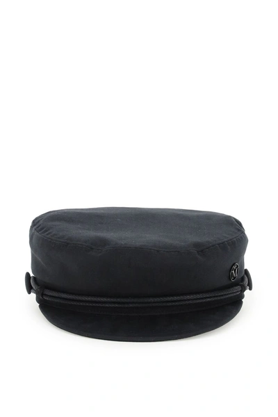 Maison Michel New Abby Beret In Black