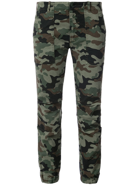 Nili Lotan Camouflage Skinny Trousers | ModeSens