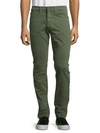 J Brand Kane Straight Fit Jeans In Light Army