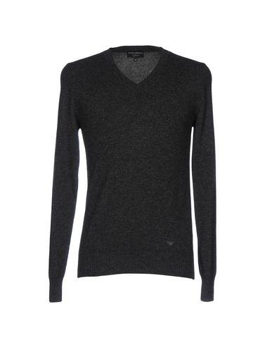 Emporio Armani Sweaters In Steel Grey | ModeSens