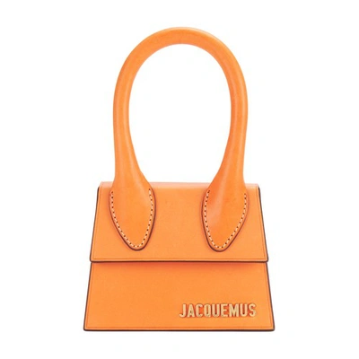 Jacquemus Chiquito Bag In Orange