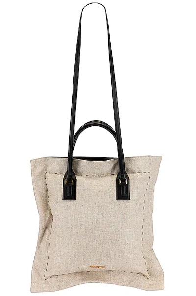 Jacquemus Le Coussin Bag In Dark Beige