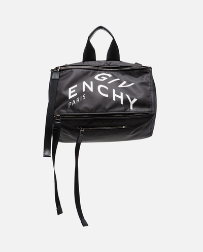 Givenchy Pandora Refracted Messenger Bag In Black