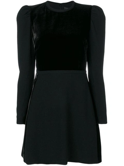 Elie Saab - Front Panel Dress  In Black