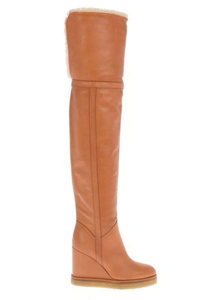Celine Céline Women's Brown Leather Boots