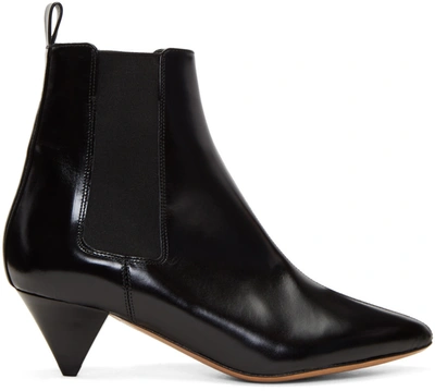 Isabel Marant Lashby Ankle Boots In Black