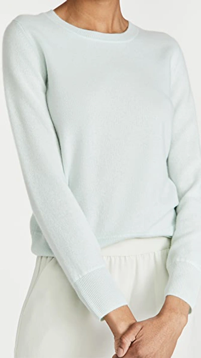Naadam Cotton And Cashmere-blend Sweater In Mint