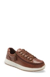 Billy Footwear Comfort Lo Zip Around Sneaker In Brown/ White