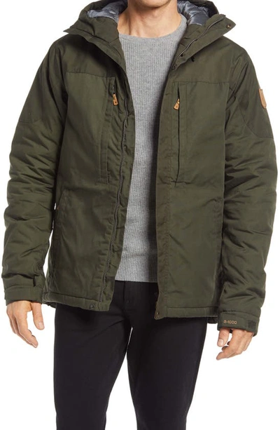 Fjall Raven Skogso Water Resistant Jacket In Deep Forest
