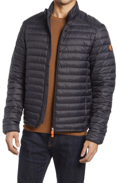 Save The Duck Alexander Water Repellent Puffer Jacket In Black