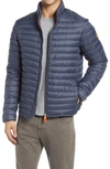 Save The Duck Alexander Water Repellent Puffer Jacket In Ombre Blue