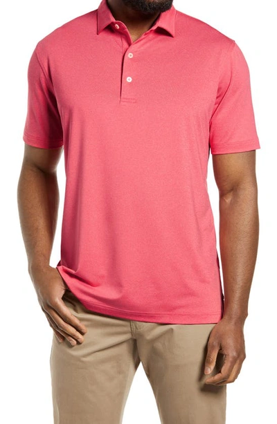Johnnie-o Birdie Classic Fit Performance Polo In Conch