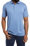 Johnnie-o Birdie Classic Fit Performance Polo In Lake