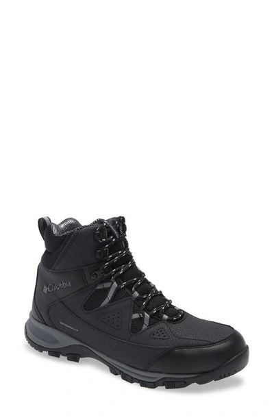 Columbia Liftop Iii Insulated Hiking Boot In Black/grey