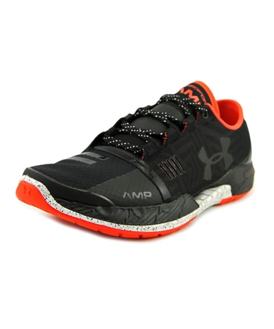 Under Armour Speedform Amp Men Round Toe Synthetic Basketball Shoe In Black  | ModeSens