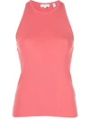 A.l.c Nello Sleeveless Knitted Top In Pink