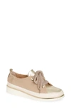 Ron White Novena Sneaker In Nude/ Platino