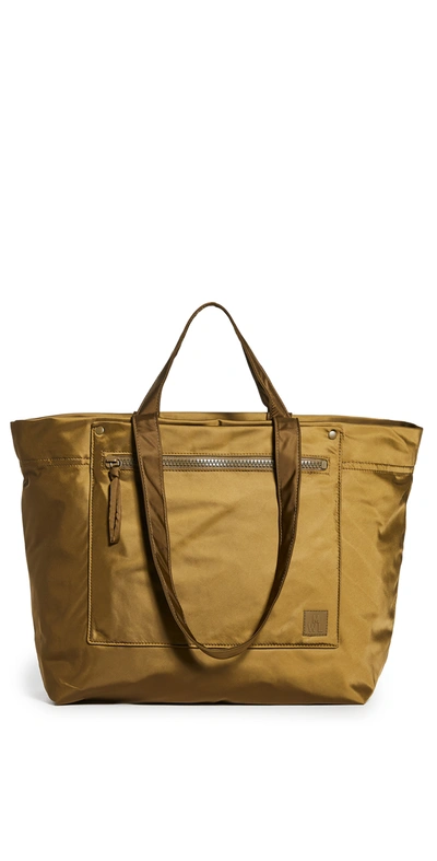 Madewell The (re)sourced Tote Bag In Golden Spinach