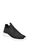 Nine West Women's Miya Slip-on Sock Sneakers Women's Shoes In Black
