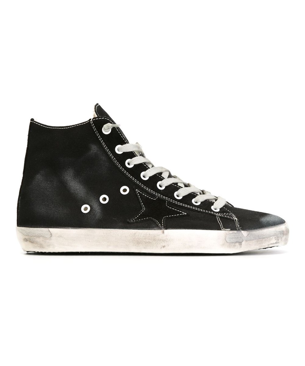 mens high top golden goose