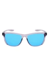 Nike City Icon 56mm Sunglasses In Dark Raisin/ Grey