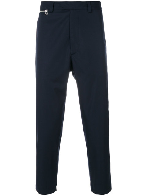 Oamc Tapered Cropped Trousers | ModeSens
