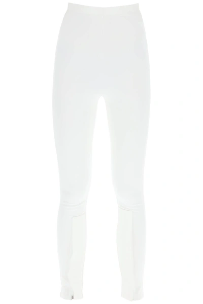 Wardrobe.nyc X Hailey Bieber Hb Jersey Leggings In White