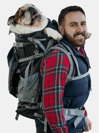 K9 Sport Sack Rover 2 | Big Dog Carrier & Backpacking Pack In Black
