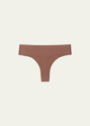 Uwila Warrior Vip Lace Trim Thong In Brown