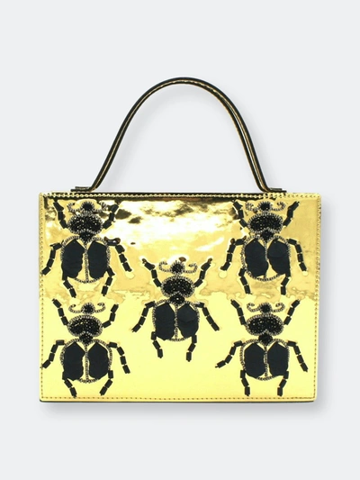 Simitri Gold Beetle Briefcase
