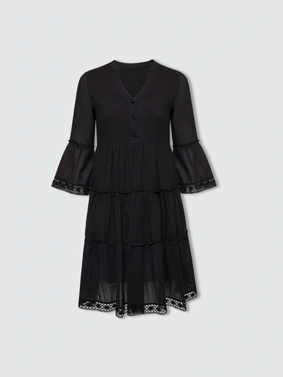 Secret Language Mika Mini Dress In Black
