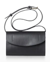 Joanna Maxham The Runthrough Mini Flap Crossbody Bag In Black