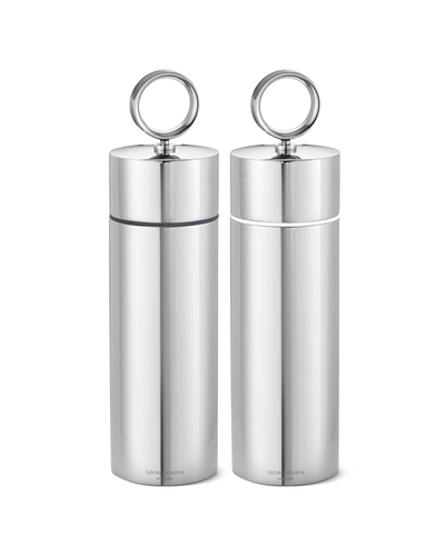 Georg Jensen Bernadotte 2-piece Stainless Steel Salt & Pepper Grinder Set