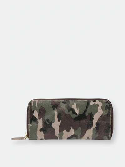 Cofi Zip Wallet: New Camouflage In Green