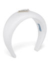 Prada Re-nylon Padded Headband In White