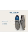 Nunn Bush Brewski Canvas Slip-on Sneaker In Stone