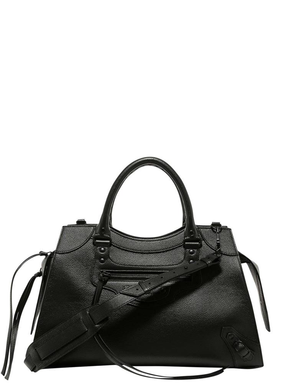 Balenciaga Neo Classic Medium Top Handle Bag In Black | ModeSens