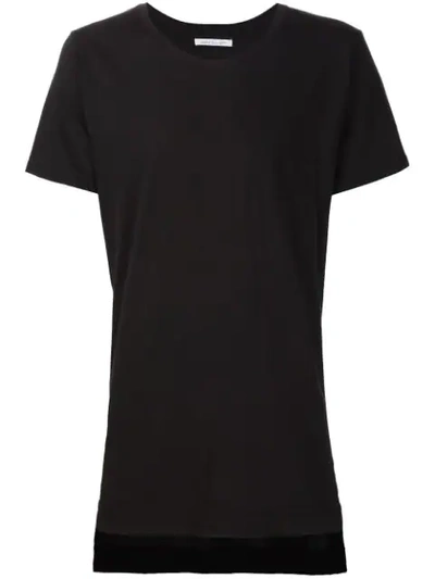 John Elliott T-shirt Mercer In Cotone In Black