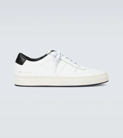 Common Projects B-ball 90 Sneakers In White Leather