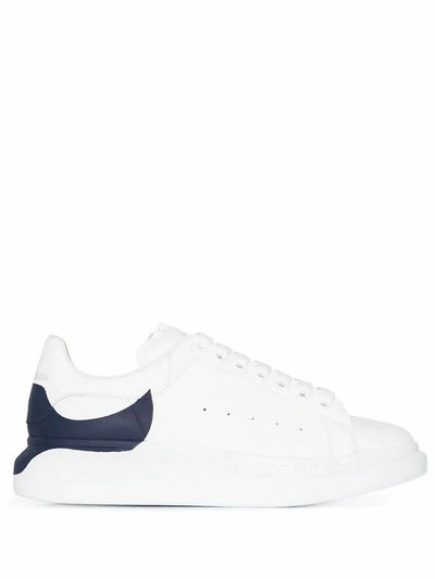 Alexander Mcqueen Men's White Leather Sneakers