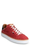 Allen Edmonds Alpha Sneaker In Crimson