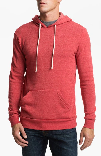 Alternative Challenger Trim Fit Hoodie In Eco True Red