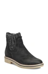 Comfortiva Rawnie Bootie In Black Suede