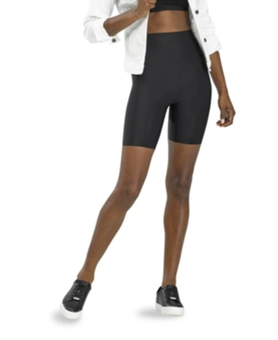 Hue Women's Sleek Effects High Rise Bike Shorts In Black