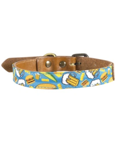 Margaritaville Paradise Dog Collar, Xsmall In Brown Overflow