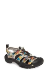 Keen 'newport H2' Sandal In North Atlantic/ Chinois Green