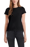 Vince Camuto Short Sleeve T-shirt In Rich Black