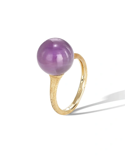Marco Bicego Africa Boule 18k Yellow Gold & Amethyst Ring