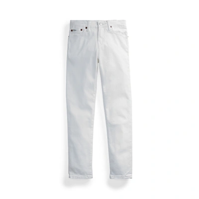 Polo Ralph Lauren Kids' Sullivan Slim Stretch Jean In Cohen White