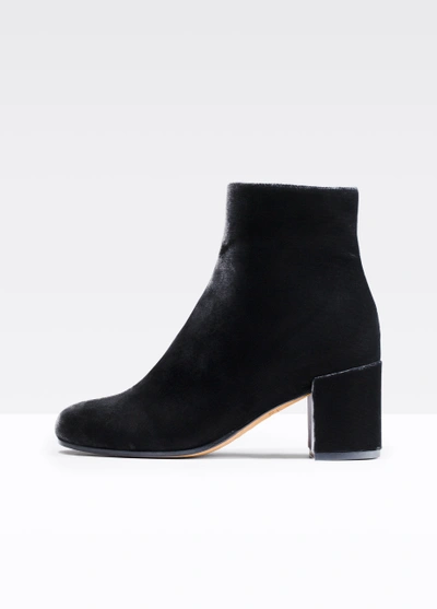 Vince Blakely Velvet Bootie Warm Grey ModeSens